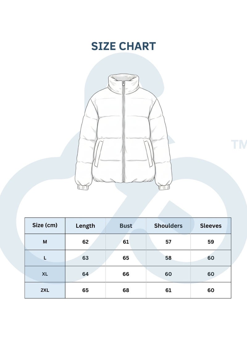 Beige Puff Jacket - Image 3